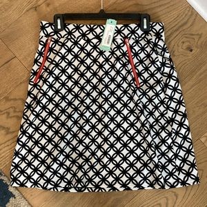 41 Hawthorne Maura Zip Pocket Detail Skirt, Black, Medium